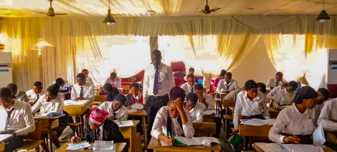 Students collaborating